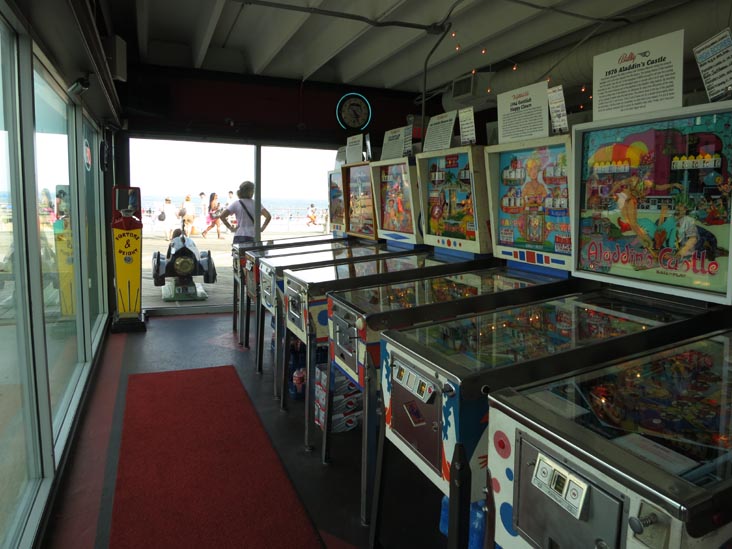 Silverball Museum Pinball Hall of Fame, 1000 Ocean Avenue, Asbury Park, New Jersey, August 21, 2013