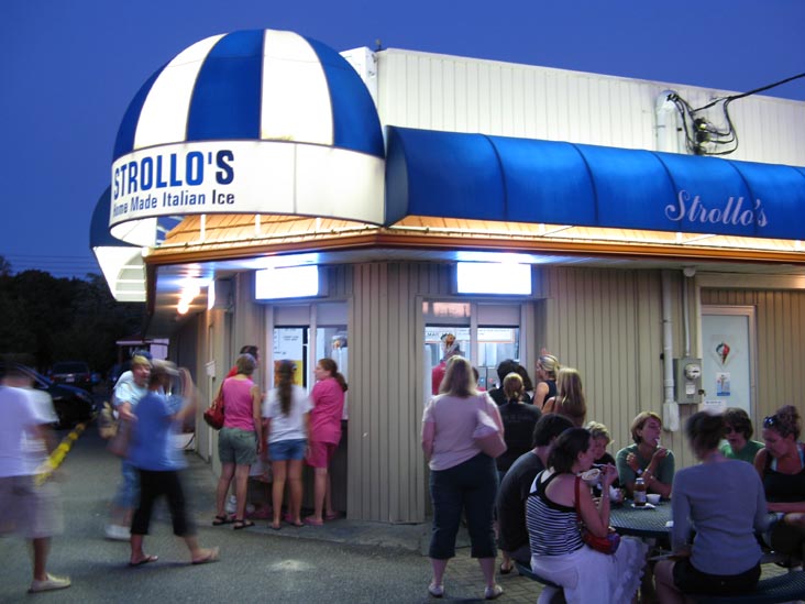 Strollo's Italian Ice, 500 Main Street, Belmar, New Jersey