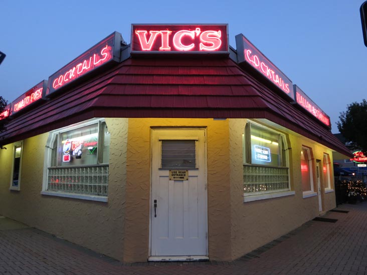 Vic's, 60 Main Street, Bradley Beach, New Jersey, August 20, 2013
