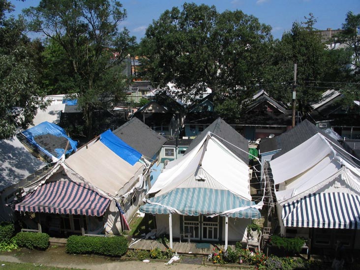 Tents From The Great Auditorium, Ocean Grove Camp, Ocean Grove, New Jersey