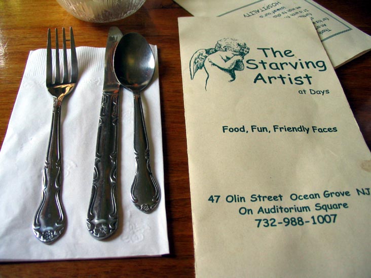 Starving Artist, 47 Olin Street, Ocean Grove, New Jersey