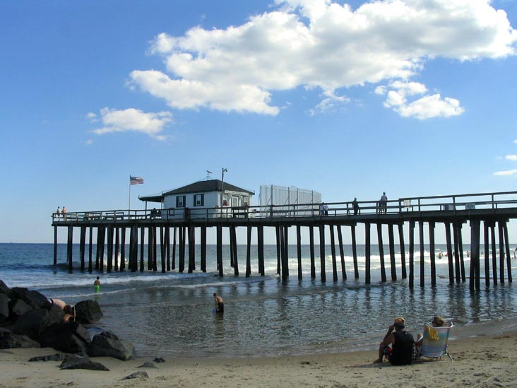 Pier, Beach, Ocean Grove, New Jersey
