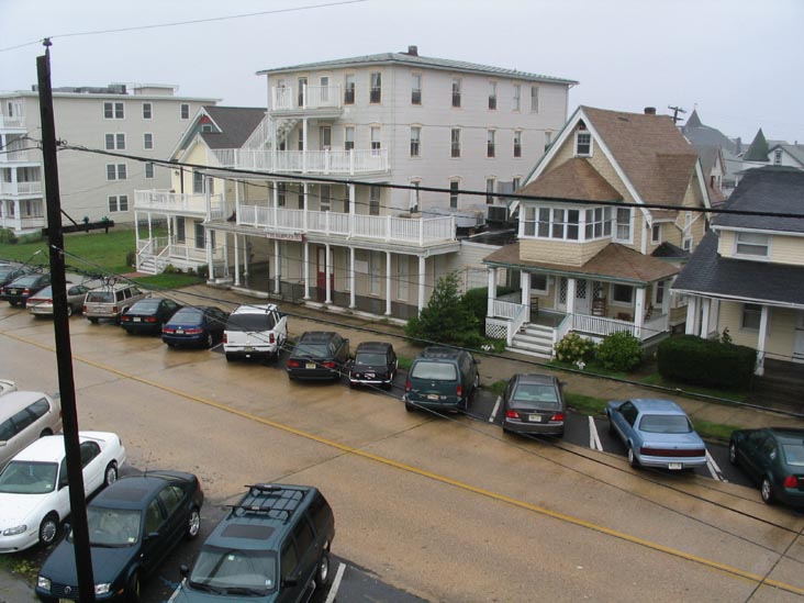 View From Third Floor Balcony, Quaker Inn, 39 Main Avenue, Ocean Grove, New Jersey, September 2, 2006