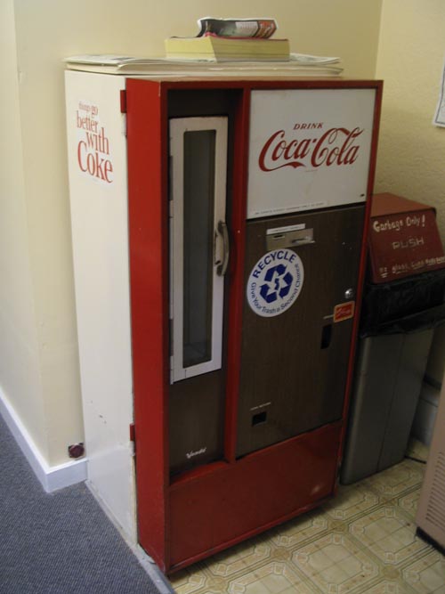 Coke Machine, Quaker Inn, 39 Main Avenue, Ocean Grove, New Jersey, September 3, 2006