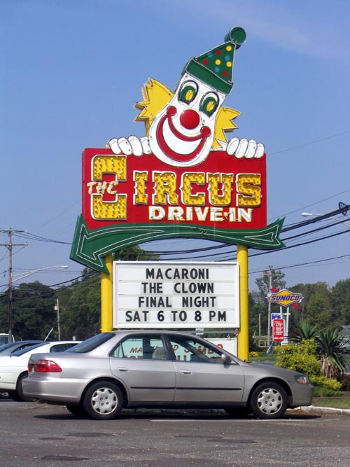 The Circus Drive-In, 1865 Route 35, Wall Township, New Jersey