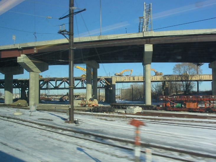 Train Tracks, New Jersey Turnpike, New Jersey Transit's Northeast Corridor Line