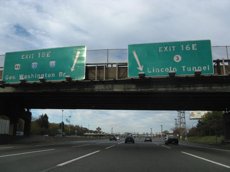 New Jersey Turnpike Near Exit 16, Hudson County, New Jersey