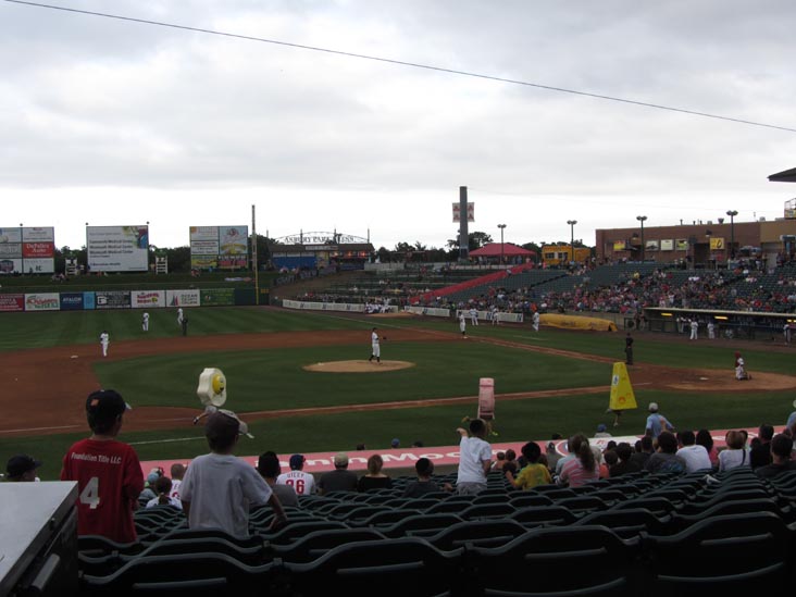 Pork Roll, Egg and Cheese Race, Lakewood BlueClaws vs. Asheville Tourists, FirstEnergy Park, Lakewood, New Jersey, August 3, 2014