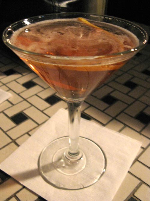 Bitter Bartender Cocktail, Crook's Corner, 610 West Franklin Street, Chapel Hill, North Carolina
