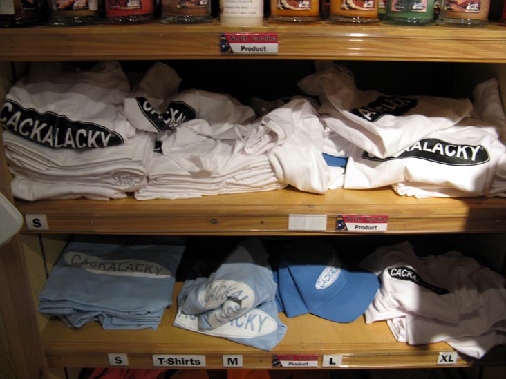 Cackalacky T-Shirts, A Southern Season, 201 South Estes Drive, University Mall, Chapel Hill, North Carolina