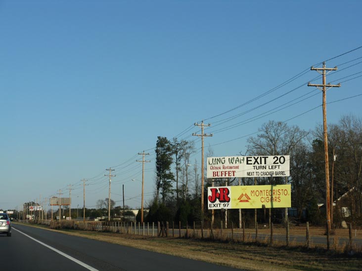 Interstate 95 Near Exit 10, Robeson County, North Carolina, January 2, 2010