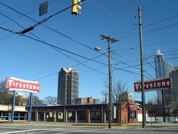 Dawson Street and Davie Street, NE Corner, Raleigh, North Carolina