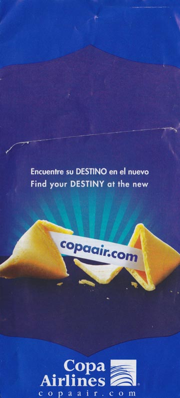 Copa Airlines Ticket Sleeve