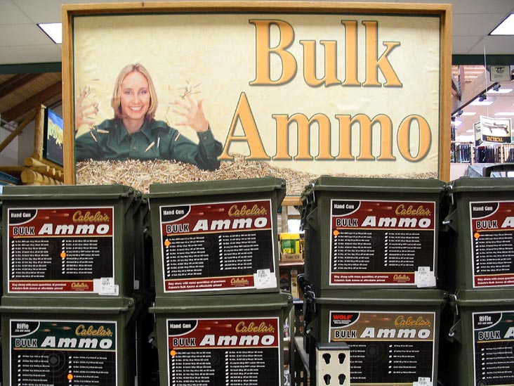 Bulk Ammo, Cabela's, 100 Cabela Drive, Hamburg, Pennsylvania