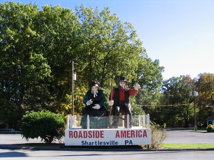 Amish Couple, Roadside America, Shartlesville, Pennsylvania