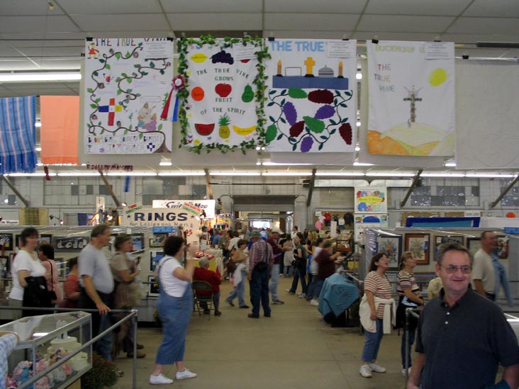 Arts and Crafts Exhibits, Bloomsburg Fair, Bloomsburg, Pennsylvania, September 23, 2006