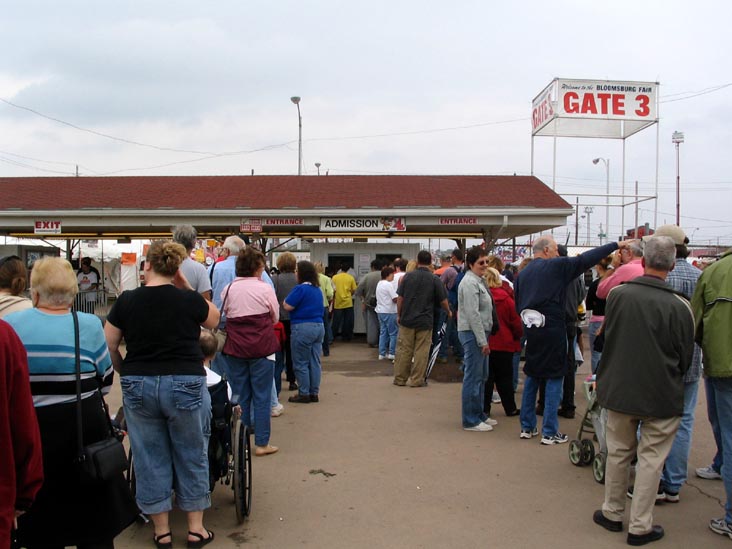 Gate 3 Entrance, Bloomsburg Fair, Bloomsburg, Pennsylvania, September 23, 2006