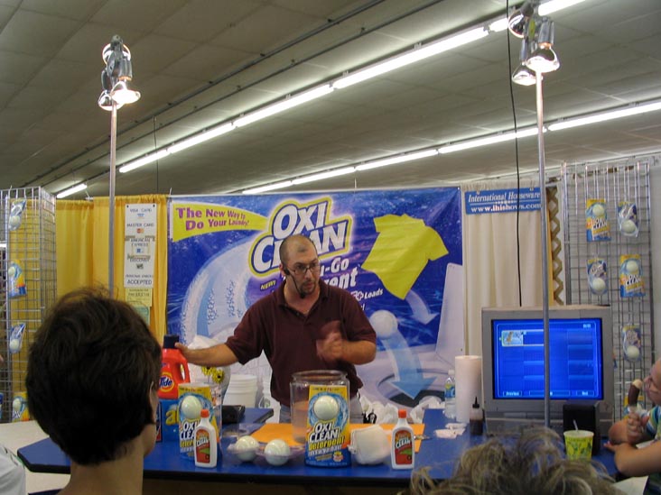 Oxi Clean, Industrial Exhibits, Bloomsburg Fair, Bloomsburg, Pennsylvania, September 23, 2006