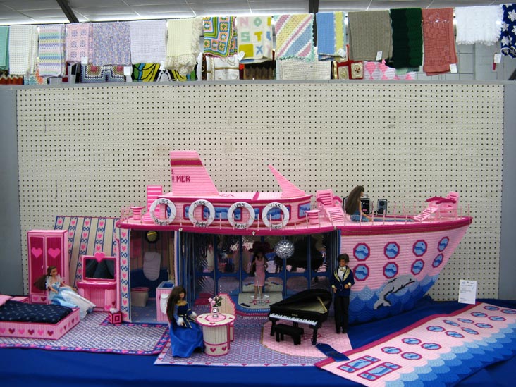 Barbie Collection, Arts and Crafts Hall, Bloomsburg Fair, Bloomsburg, Pennsylvania, September 26, 2009