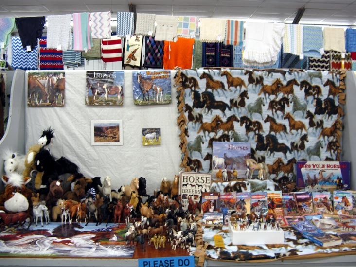 Horse Collection, Arts and Crafts Hall, Bloomsburg Fair, Bloomsburg, Pennsylvania, September 26, 2009