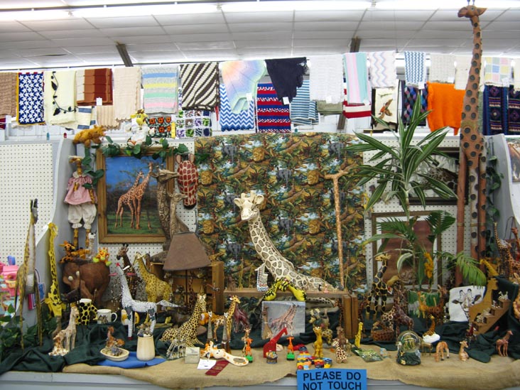 Giraffe Collection, Arts and Crafts Hall, Bloomsburg Fair, Bloomsburg, Pennsylvania, September 26, 2009