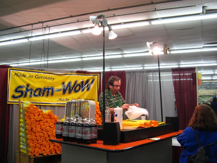 Sham-Wow Exhibit, Industrial Exhibits Hall, Bloomsburg Fair, Bloomsburg, Pennsylvania, September 26, 2009
