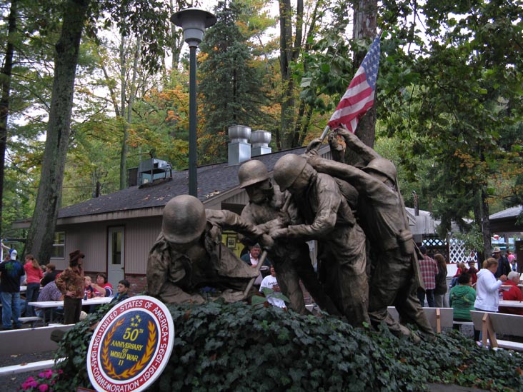 Replica Iwo Jima Memorial, Knoebels Amusement Resort, Elysburg, Pennsylvania