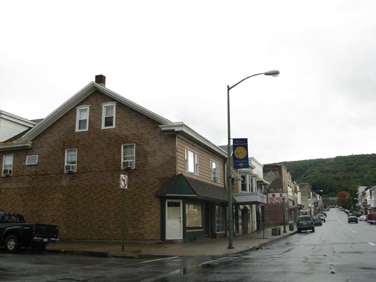 Oak Street and 4th Street, SE Corner, Mt. Carmel, Pennsylvania, September 27, 2009
