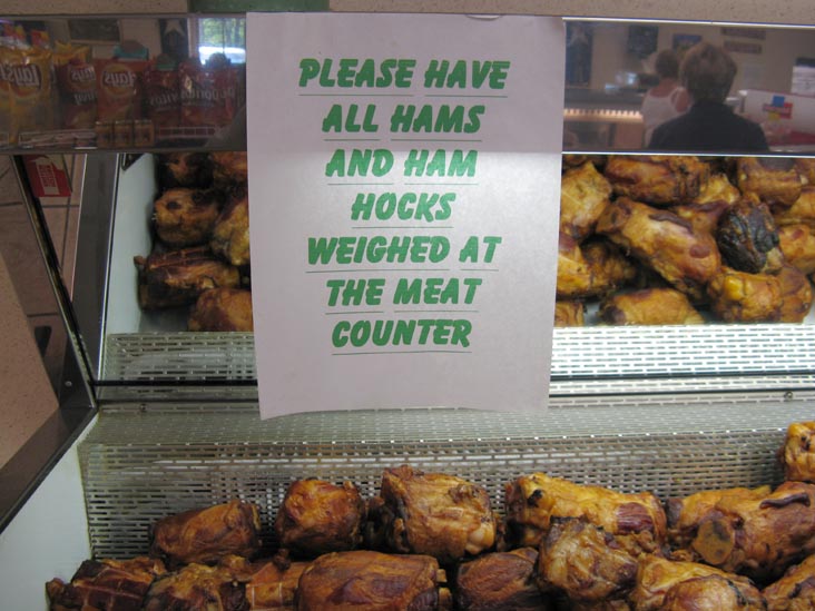 Ham Hocks, Masser's Farm Market, State Route 61, Paxinos, Pennsylvania