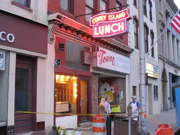 Coney Island Lunch, 218 East Independence Street, Shamokin, Pennsylvania