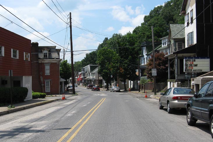 Sunbury Street Between Anthracite Street and Route 125, Shamokin, Pennsylvania