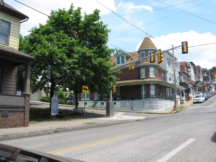 Sunbury Street and Pearl Street, NE Corner, Shamokin, Pennsylvania