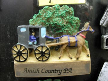 Amish Country Refrigerator Magnet, Bird-In-Hand Farmers Market, Bird-In-Hand, Pennsylvania