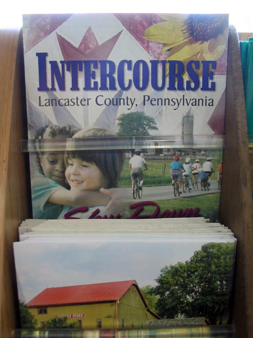 Village of Intercourse Merchants Association Brochure, Intercourse Canning Company, 3612 East Newport Road, Intercourse, Pennsylvania
