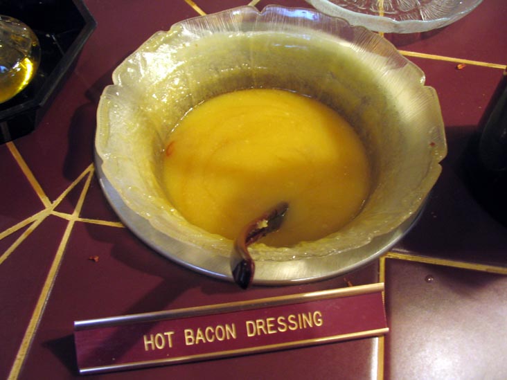 Hot Bacon Dressing, Miller's Smorgasbord, 2811 Lincoln Highway East, Ronks, Pennsylvania