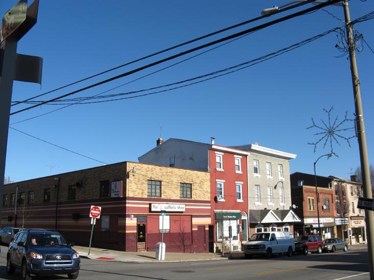 East Main Street and Green Street, NE Corner, Norristown, Pennsylvania
