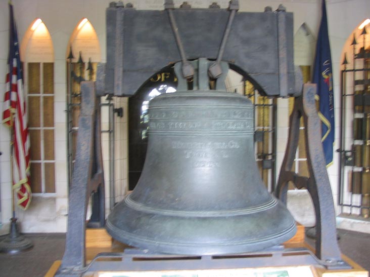 Liberty Bell Replica, Washington Memorial Chapel, Valley Forge National Historical Park, Valley Forge, Pennsylvania