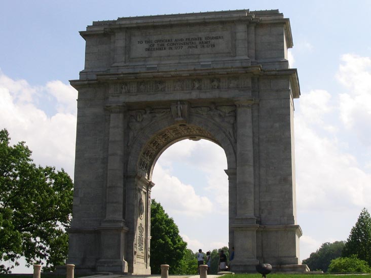National Memorial Arch, Valley Forge National Historical Park, Valley Forge, Pennsylvania