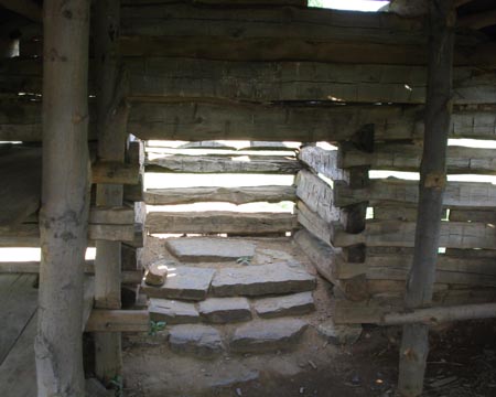 Hut Interior, Valley Forge National Historical Park, Valley Forge, Pennsylvania