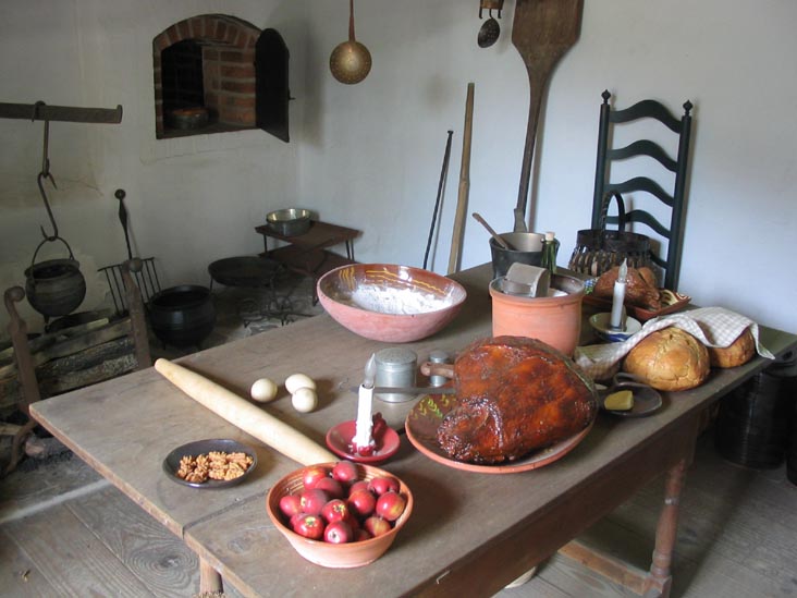 Kitchen, Washington's Headquarters, Valley Forge National Historical Park, Valley Forge, Pennsylvania