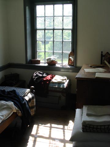 Spare Room, Washington's Headquarters, Valley Forge National Historical Park, Valley Forge, Pennsylvania