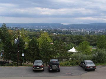 Lackawanna Valley From McDade Park, Scranton, Pennsylvania