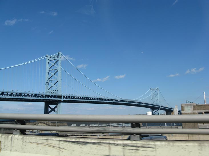 Ben Franklin Bridge, Philadelphia, Pennsylvania, April 4, 2009