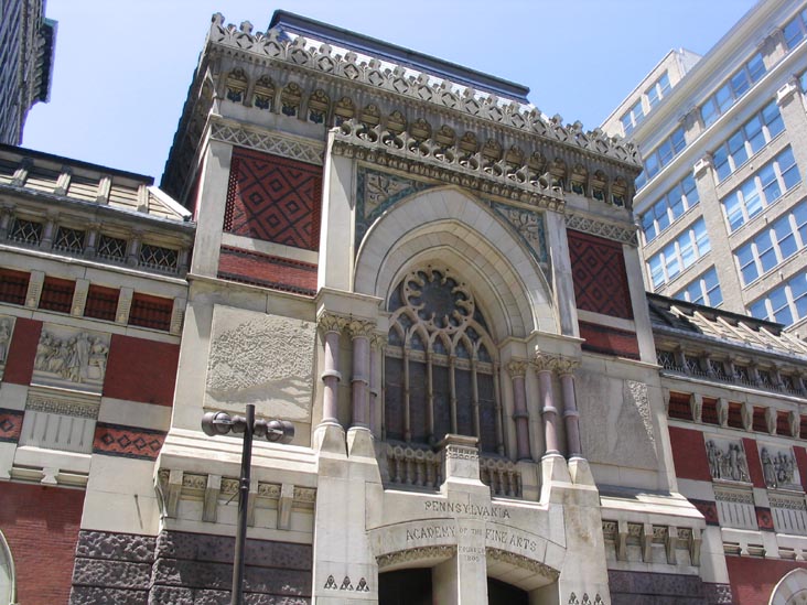 Pennsylvania Academy of the Fine Arts, 118-128 North Broad Street, Center City, Philadelphia, Pennsylvania