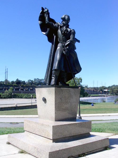 Lafayette Statue, Behind the Philadelphia Museum of Art, 2600 Benjamin Franklin Parkway, Philadelphia, Pennsylvania