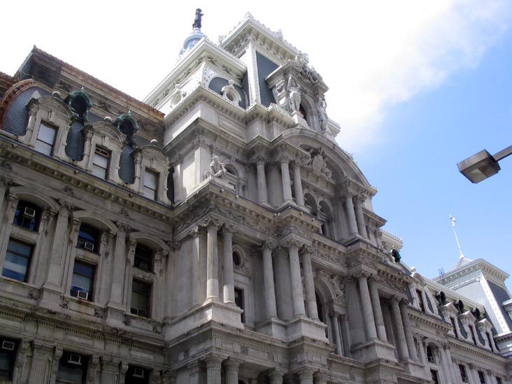 Philadelphia City Hall, View From the East, Center City, Philadelphia, Pennsylvania