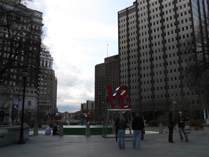 LOVE Park/John F. Kennedy Plaza, Center City, Philadelphia, Pennsylvania