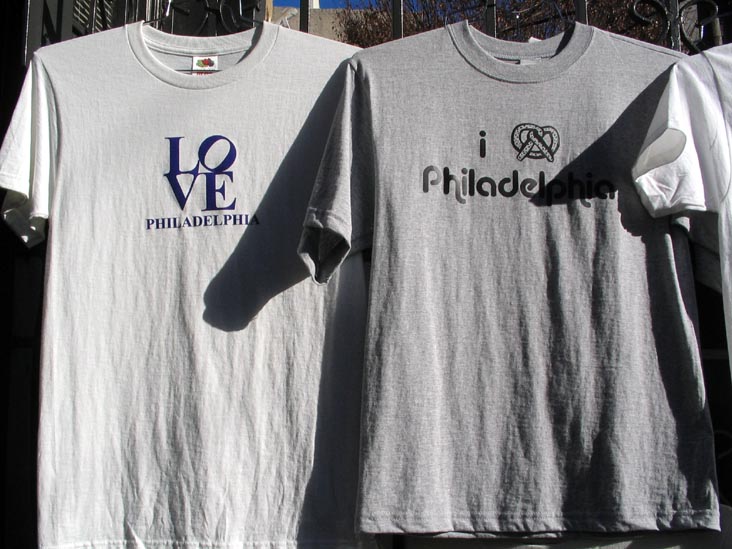 T-Shirts, Center City, Philadelphia, Pennsylvania