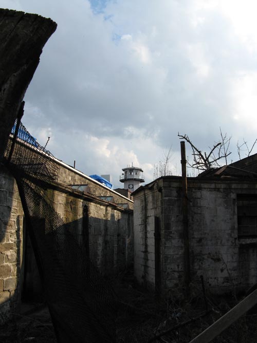 Central Guard Tower From Yard Near Kitchen, Eastern State Penitentiary, 2027 Fairmount Avenue, Fairmount, Philadelphia, Pennsylvania