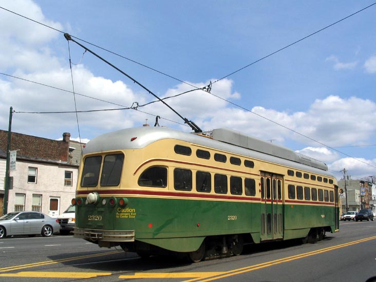 Trolley, Girard Avenue, Fishtown, Philadelphia, Pennsylvania